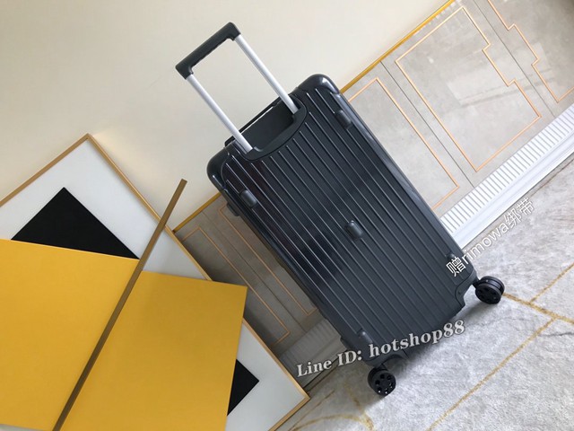 RIMOWA行李箱方胖子四輪拉杆箱 全新色彩系列 型號90043 日默瓦PC拉鏈箱 gdx1204